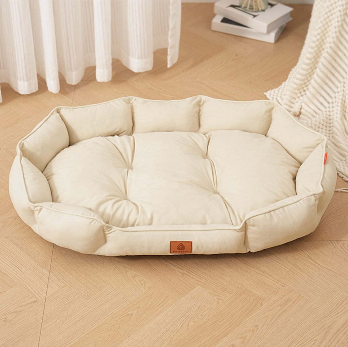 AristoPaws™ - Signature Comfort Oval Dog Bed