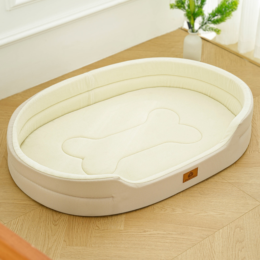 AristoPaws™ - Oval Comfort Dog Bed