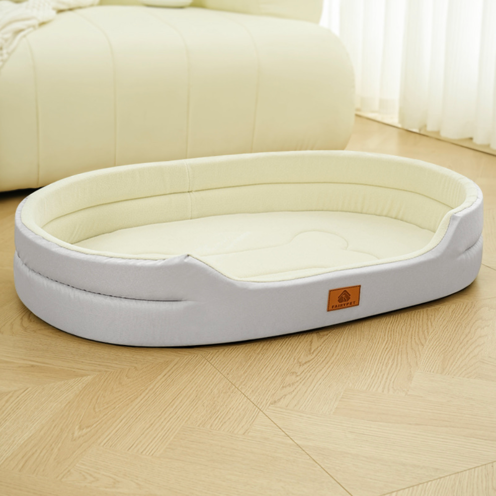 AristoPaws™ - Oval Comfort Dog Bed