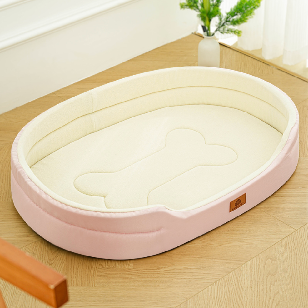 AristoPaws™ - Oval Comfort Dog Bed