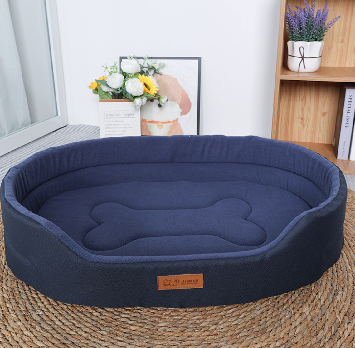 AristoPaws™ - Oval Comfort Dog Bed